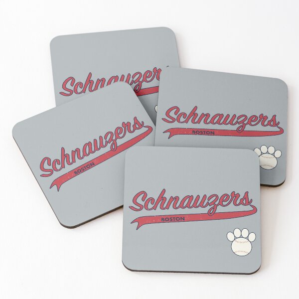 Item preview, Schnauzer BOSTON Baseball Script designed and sold by 8PawsStudio.