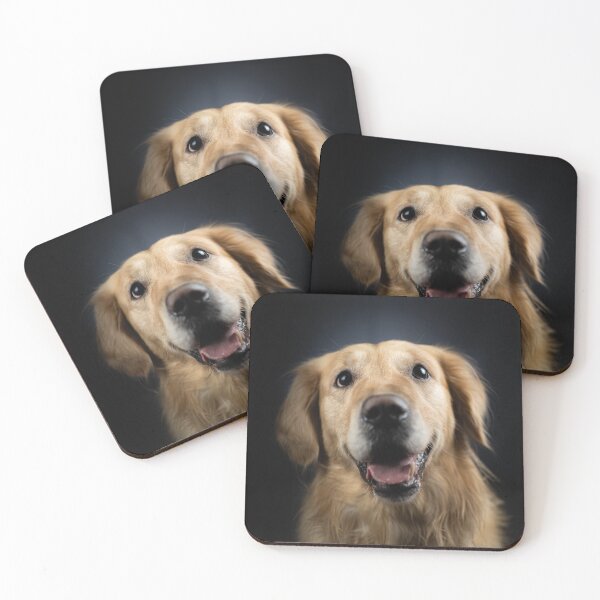 Item preview, Cute Golden Retriever Portrait designed and sold by Konstantin Kowarsch.