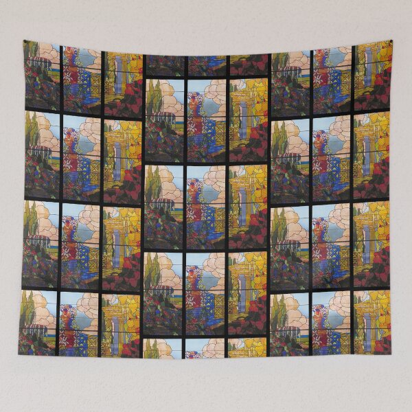 Item preview, Francesc Labarta - Stained glass triptych designed and sold by Micovic.