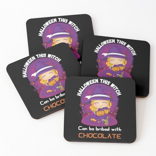Item preview, Halloween This Witch Can Be Bribed With Chocolate designed and sold by llon.