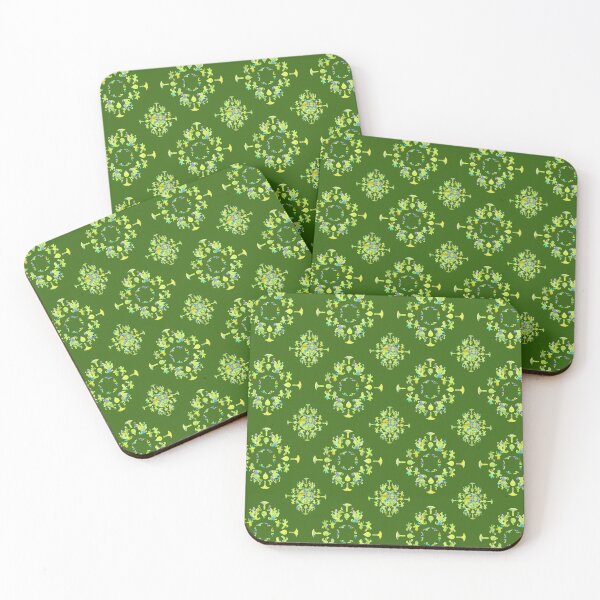 Item preview, Bright Truth Ornamental 2 on Green Repeat 5748 designed and sold by Art in My Loft.