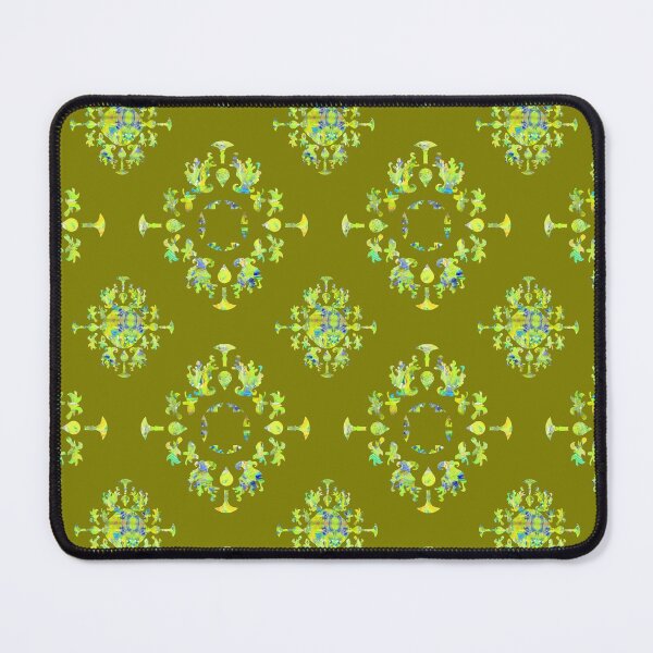 Item preview, Bright Truth Ornamental 2 on Yellow Green Repeat 5748 designed and sold by Art in My Loft.