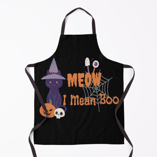Item preview, Meow I Mean Boo funny halloween cat design designed and sold by Simi2020.