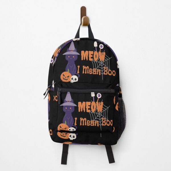 Item preview, Meow I Mean Boo funny halloween cat design designed and sold by Simi2020.