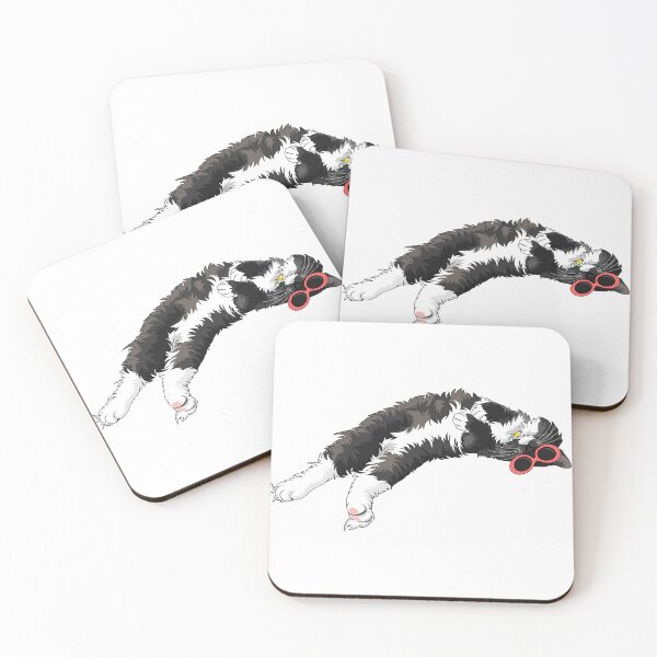Item preview, Cat Chilling in Sunglasses designed and sold by Oreo's Snowflakes.