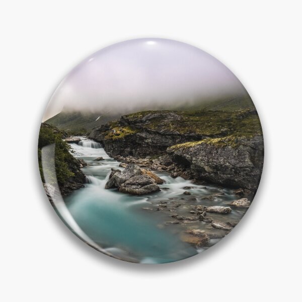 Item preview, River Long exposure photography in norwegian scenery designed and sold by Konstantin Kowarsch.