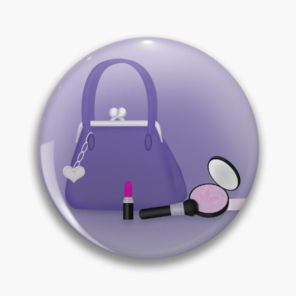 Aperçu de l'œuvre Sac à main violet créée et vendue par Too cute for an envelope.
