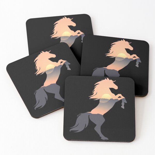 Item preview, Horse Farm Silhouette Sun Mountain Gift designed and sold by alaechamlal.