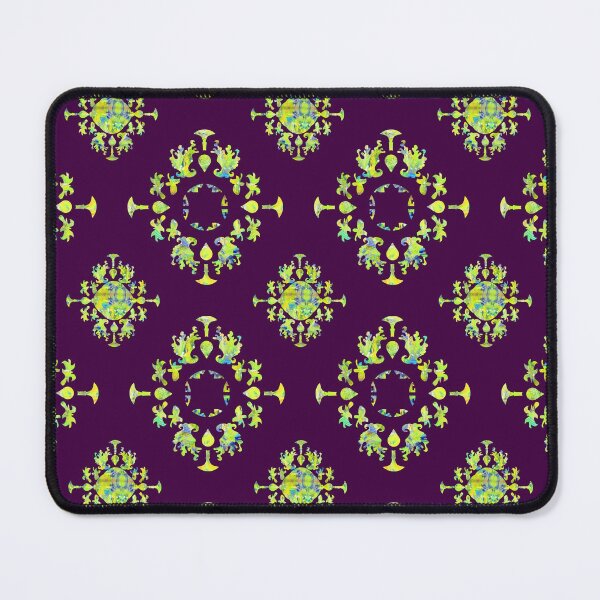 Item preview, Bright Truth Ornamental 2 on Deep Plum Repeat 5748 designed and sold by Art in My Loft.