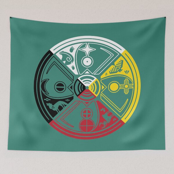 Item preview, SACRED HOOP MEDICINE WHEEL designed and sold by somatosis.