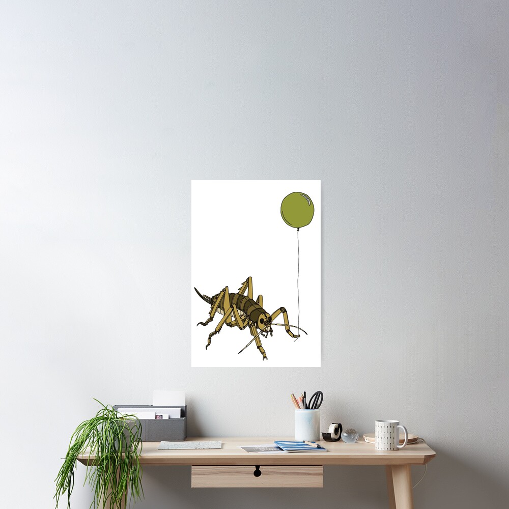 Kiwiautomaton - Wellington tree weta Poster