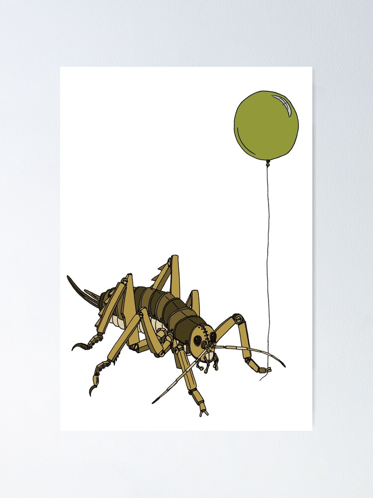 Alternate view of Kiwiautomaton - Wellington tree weta Poster