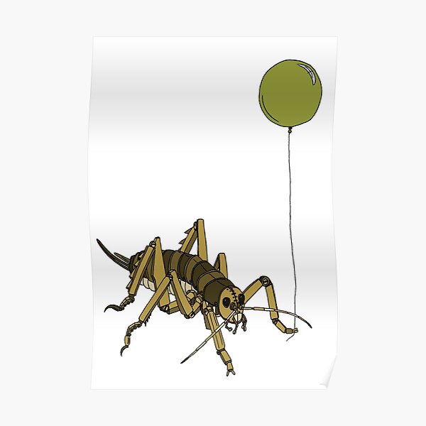 Kiwiautomaton - Wellington tree weta Poster