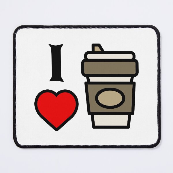 Item preview, I Love Coffee With Heart designed and sold by AwesomeDistrict.