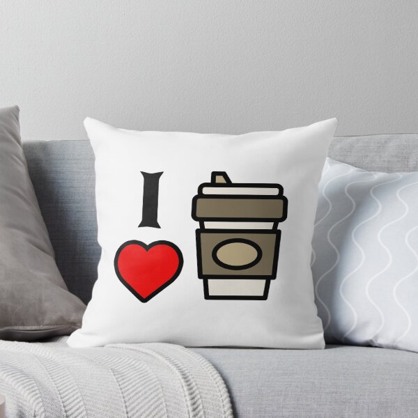 Item preview, I Love Coffee With Heart  designed and sold by AwesomeDistrict.