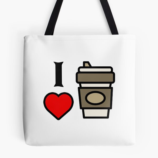 Item preview, I Love Coffee With Heart  designed and sold by AwesomeDistrict.