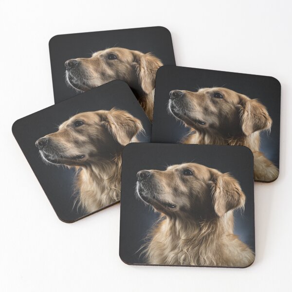 Item preview, Cute Golden Retriever Portrait designed and sold by Konstantin Kowarsch.