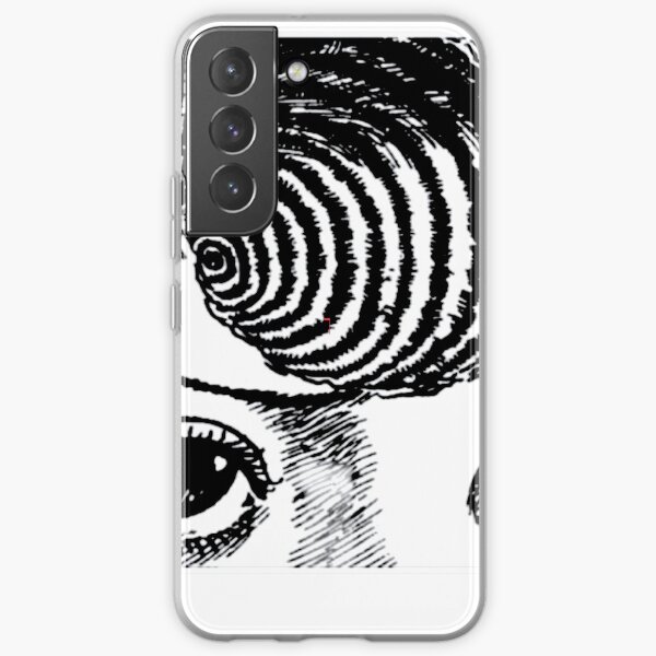 Junji Ito Uzumaki Manga-Panel-Design Samsung Galaxy Flexible Hülle