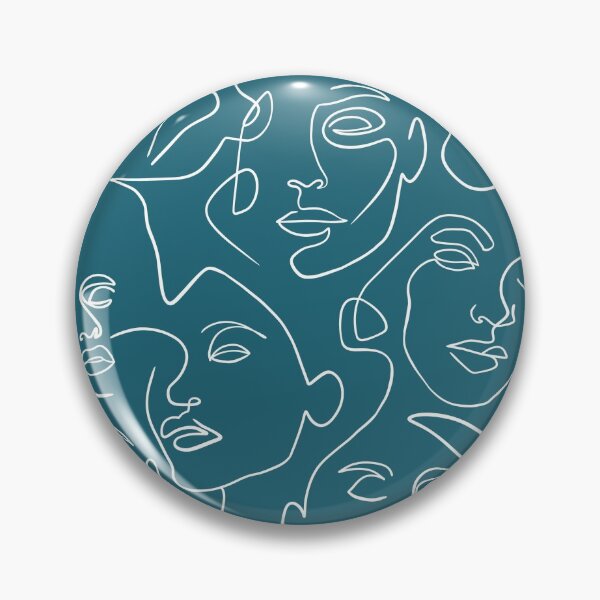 Item preview, Copy of Line art woman faces artwork  designed and sold by PrintsEntmt.