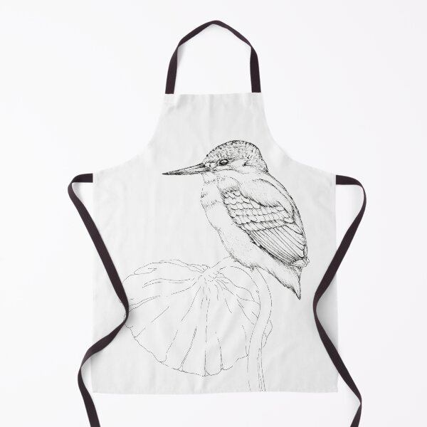 Item preview, Kingfisher black and white designed and sold by PetitMartin.