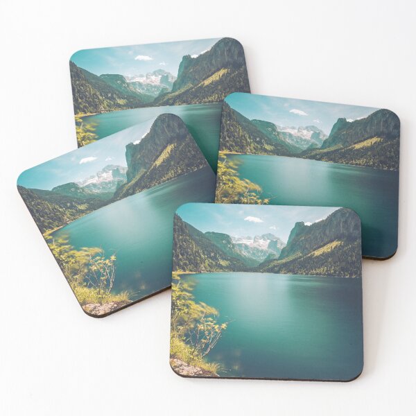 Item preview, Austria Lake Scenery with mountains in background designed and sold by Konstantin Kowarsch.