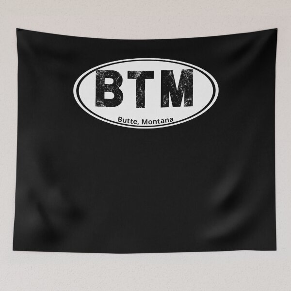 Item preview, Butte, Montana Pride Call Letters  designed and sold by ShowMePride.
