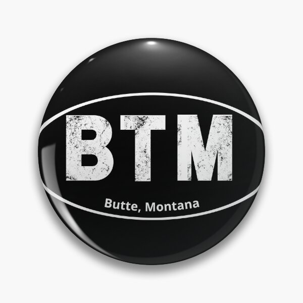 Item preview, Butte, Montana Pride Call Letters  designed and sold by ShowMePride.