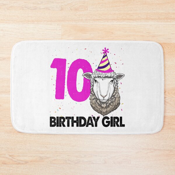 Item preview, Birthday Girl 10 Sheep designed and sold by Bendthetrend.