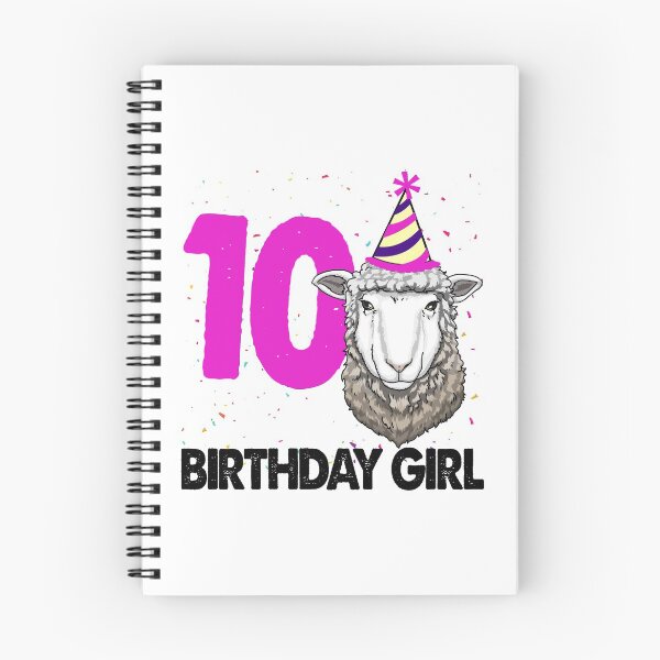 Item preview, Birthday Girl 10 Sheep designed and sold by Bendthetrend.