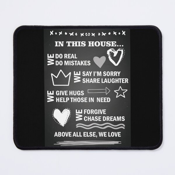 Item preview, House Rules. Phrases lettering for home. Home Decor. designed and sold by HeliMalereiArt.