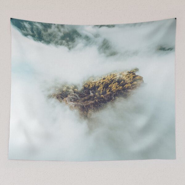 Item preview, Mountain covered in Clouds in a heaven scenery designed and sold by Konstantin Kowarsch.