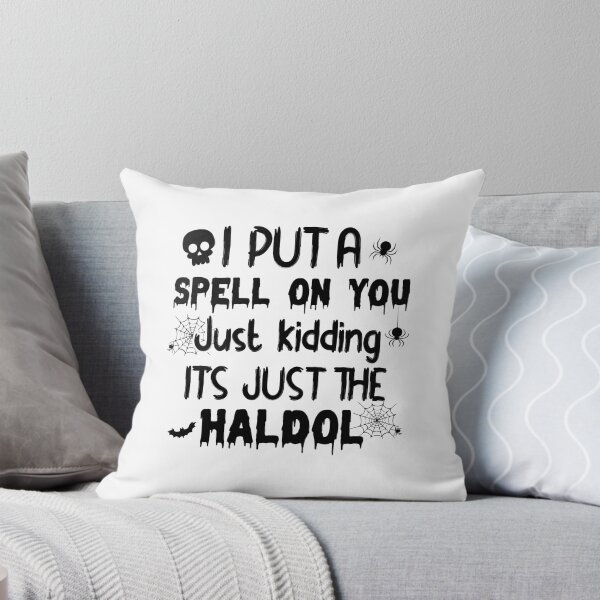 Item preview, I put a spell on you just kidding it's just the haldol, Funny Halloween Nurse RN Medical Haldol Spell Medical ER ICU designed and sold by Theobsessed01.