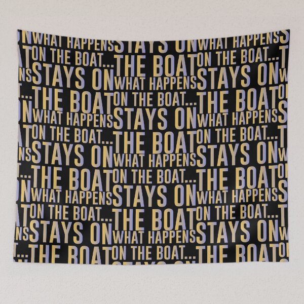 Item preview, What happens on the boat... Stays on the boat - Sailing Sailor Sarcastic Funny Hilarious Present For Mom, Dad , Girlfriend Or Boyfriend designed and sold by Aymanclothings.