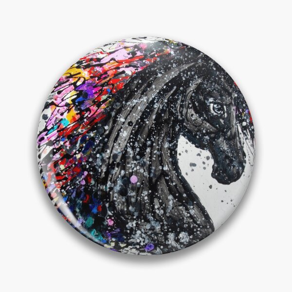 Item preview, Abstract Horse Number 3 Jackson Pollock Inspiration by OLena Art designed and sold by Rocky Mountain Artistry.