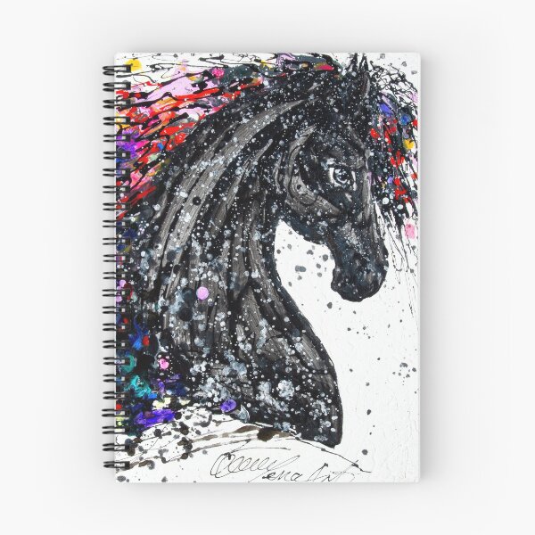 Item preview, Abstract Horse Number 3 Jackson Pollock Inspiration by OLena Art designed and sold by Rocky Mountain Artistry.