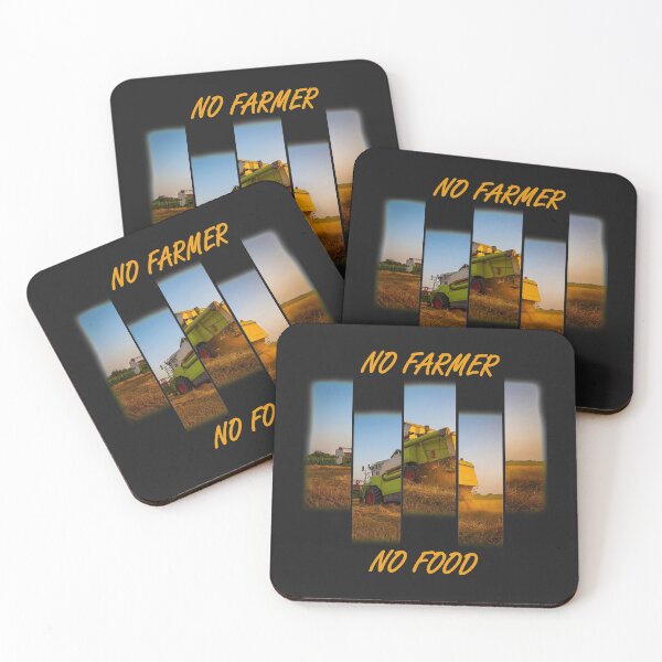 Item preview, No farmers, no food with combine designed and sold by marosi.