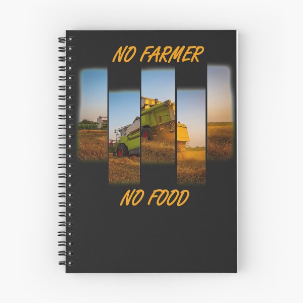 Item preview, No farmers, no food with combine designed and sold by marosi.