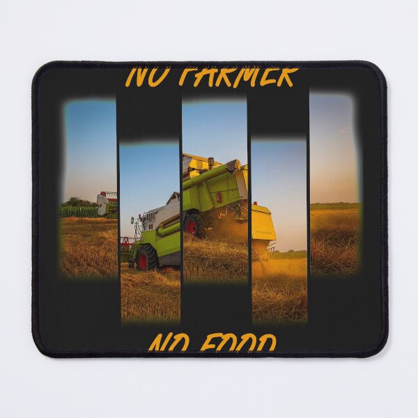 Item preview, No farmers, no food with combine designed and sold by marosi.