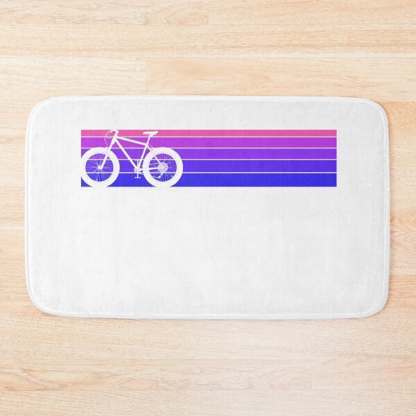 Item preview, Fat Tire Bike Retro Stripes designed and sold by wanderingfools.