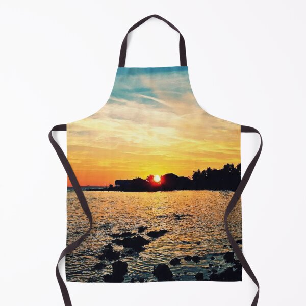 Item preview, Sunset Between The Houses designed and sold by Pretty-Bird.