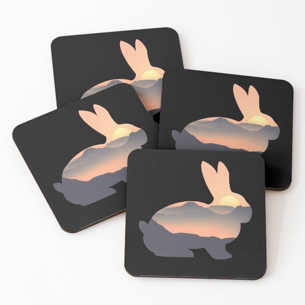 Item preview, Rabbit Farm Silhouette Sun Mountain Gift designed and sold by alaechamlal.