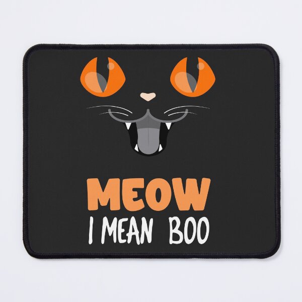 Item preview, Meow I mean boo - Halloween Trick or Treat designed and sold by Kidzz.