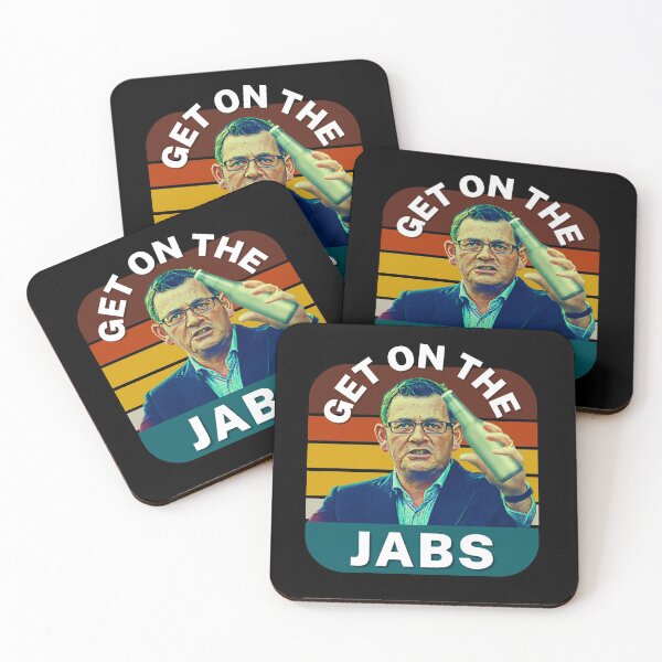 Item preview, Get On The Jabs | Vintage Retro Dan Andrews Meme  designed and sold by Aussies-R-Us.