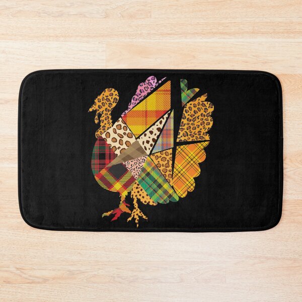 Item preview, Turkey Leopard Print Pattern Buffalo Plaid - Thanksgiving designed and sold by MintaApparel.