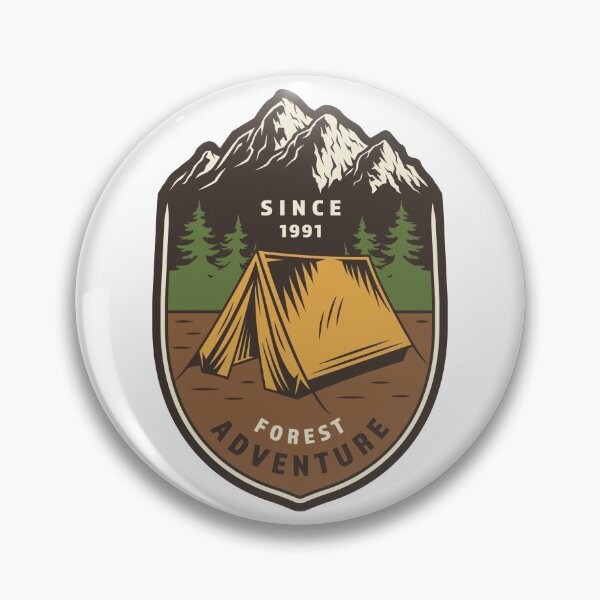 Item preview, Camping Forest Adventure designed and sold by Vector Scout Lab.