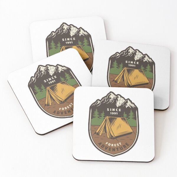 Item preview, Camping Forest Adventure designed and sold by Vector Scout Lab.