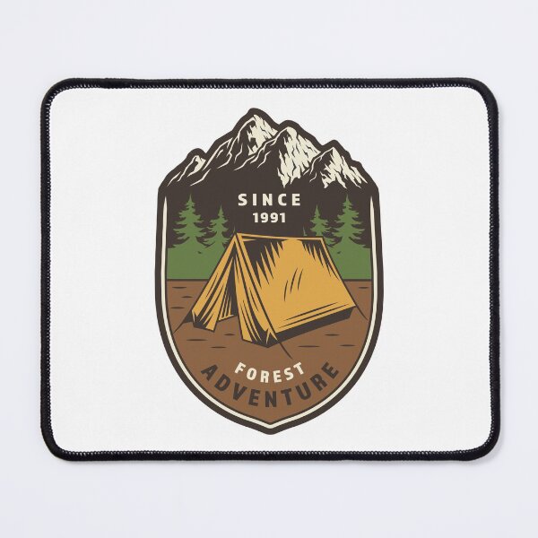 Item preview, Camping Forest Adventure designed and sold by Vector Scout Lab.