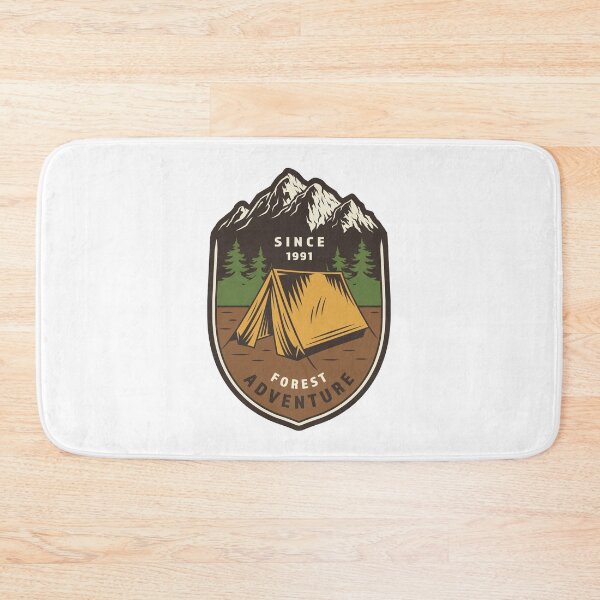 Item preview, Camping Forest Adventure designed and sold by Vector Scout Lab.