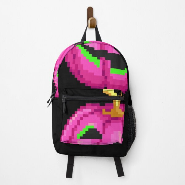 Item preview, Pixel Art Fluorescent Halloween Pumpkin designed and sold by TakoyakiTech.