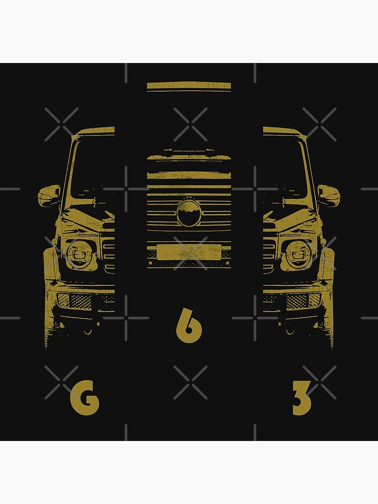 G class - gold - white off road Poster by marosi